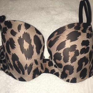 VS cheetah print bra